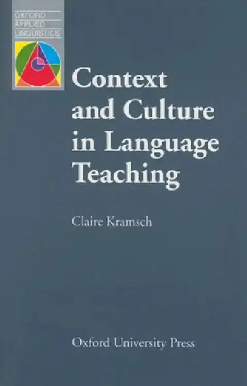 Cover of Context and Culture in Language Teaching