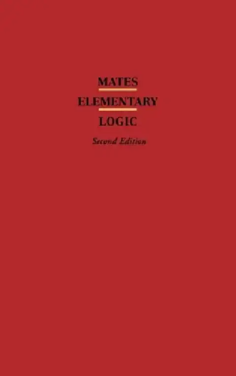 Cover of Elementary Logic