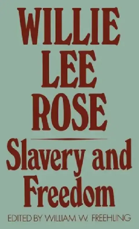 Cover of Slavery and Freedom