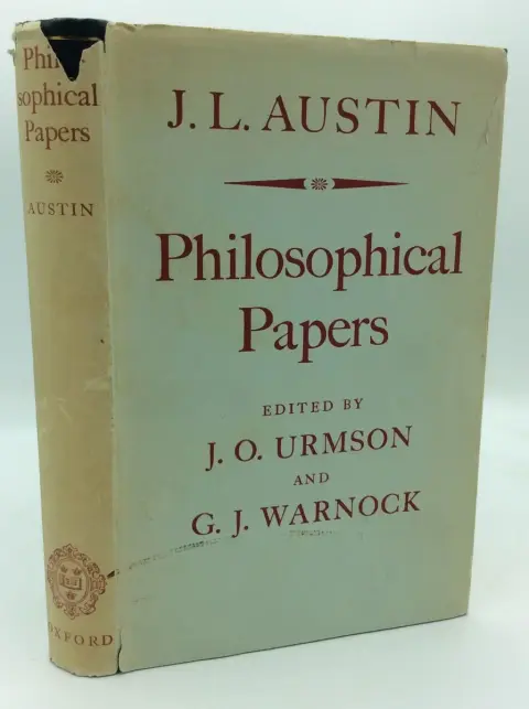 Cover of Philosophical Papers