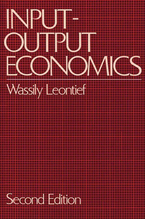 Cover of Input-Output Economics