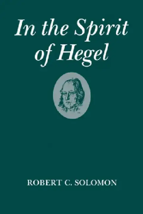 Cover of In the Spirit of Hegel