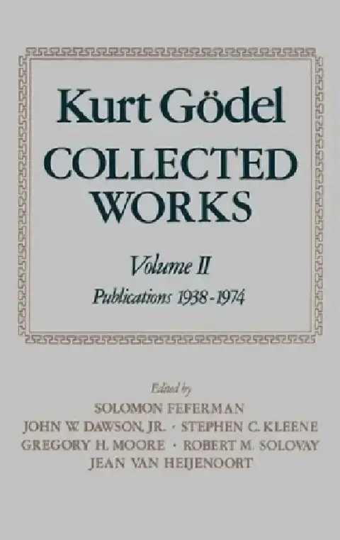 Cover of Collected Works