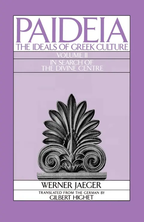 Cover of Paideia