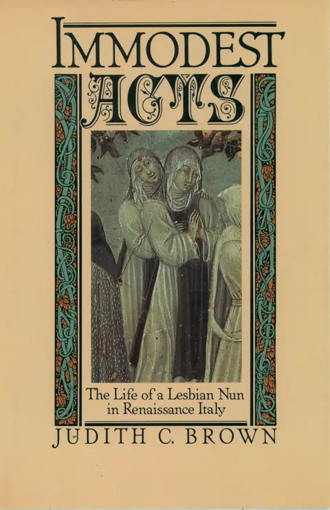 Cover of Immodest Acts