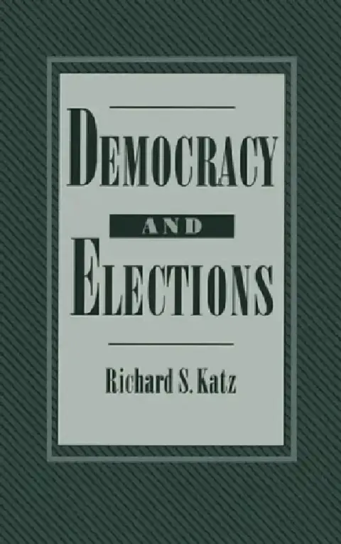 Cover of Democracy and Elections
