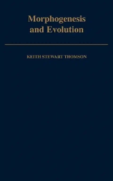 Cover of Morphogenesis and Evolution