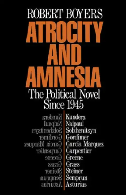 Cover of Atrocity and Amnesia