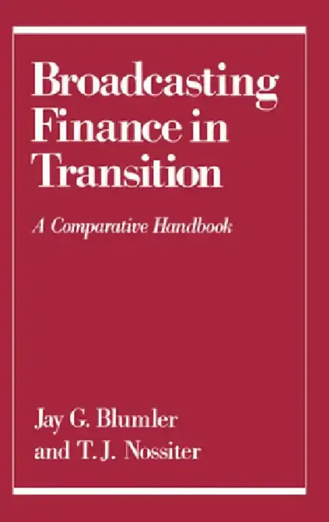 Cover of Broadcasting Finance in Transition