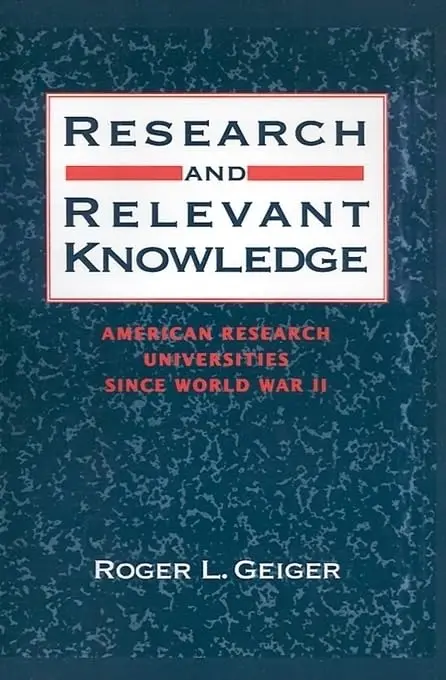 Cover of Research and Relevant Knowledge
