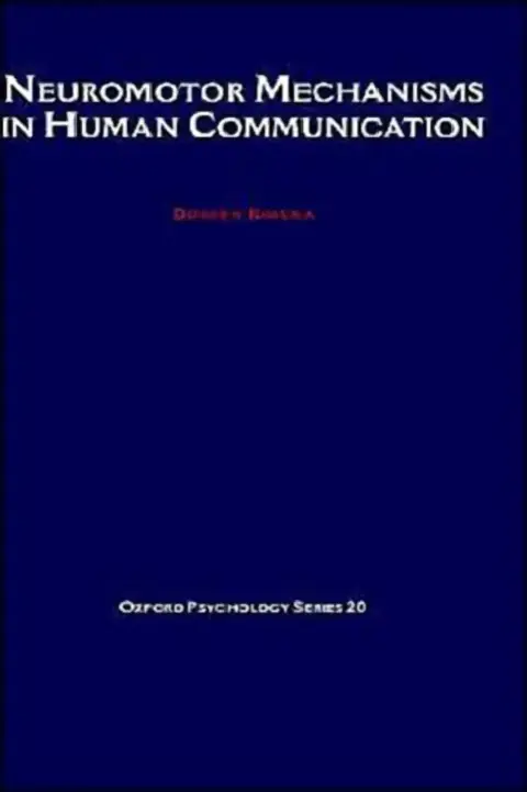 Cover of Neuromotor Mechanisms in Human Communication