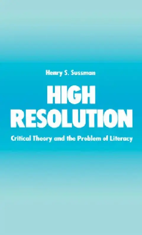 Cover of High Resolution