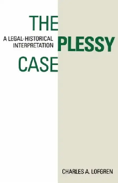 Cover of The Plessy Case