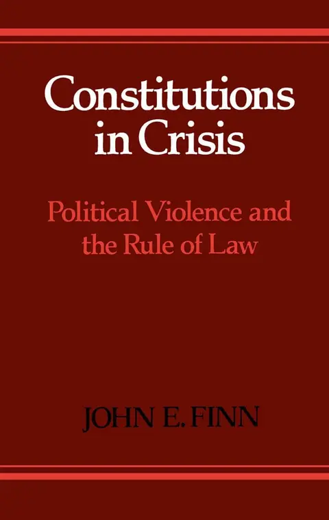Cover of Constitutions in Crisis