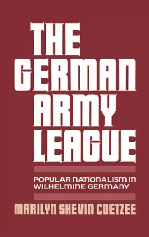 Cover of German Army League
