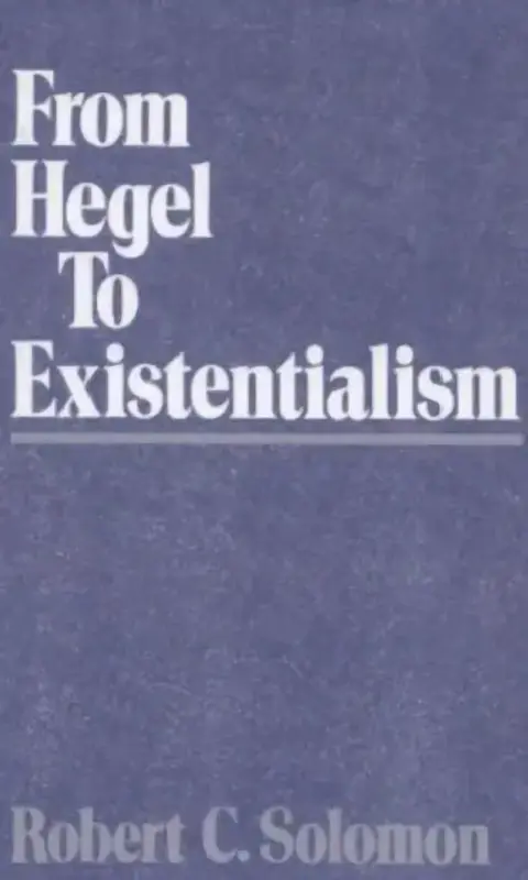 Cover of From Hegel to Existentialism
