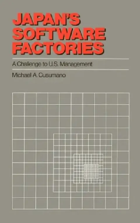 Cover of Japan's Software Factories