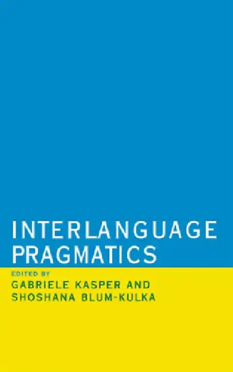 Cover of Interlanguage Pragmatics
