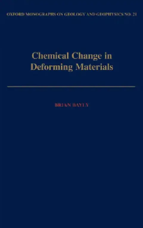 Cover of Chemical Change in Deforming Materials