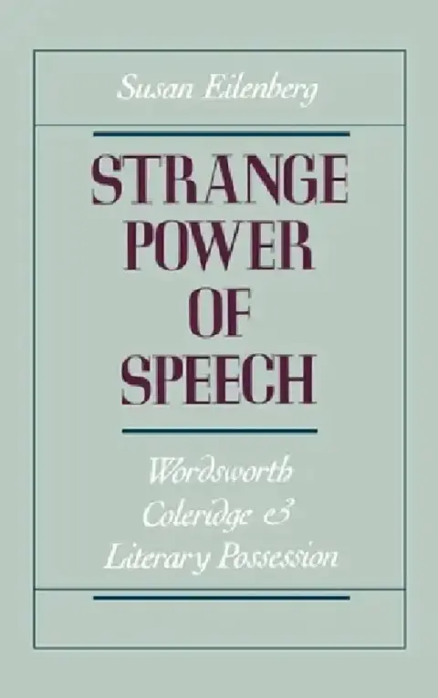 Cover of Strange Power of Speech