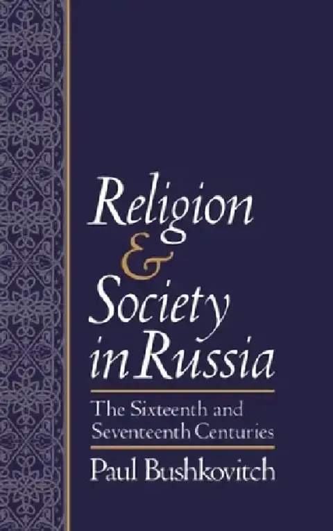 Cover of Religion and Society in Russia