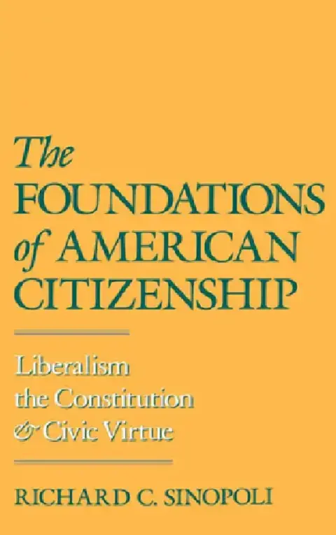 Cover of The Foundations of American Citizenship