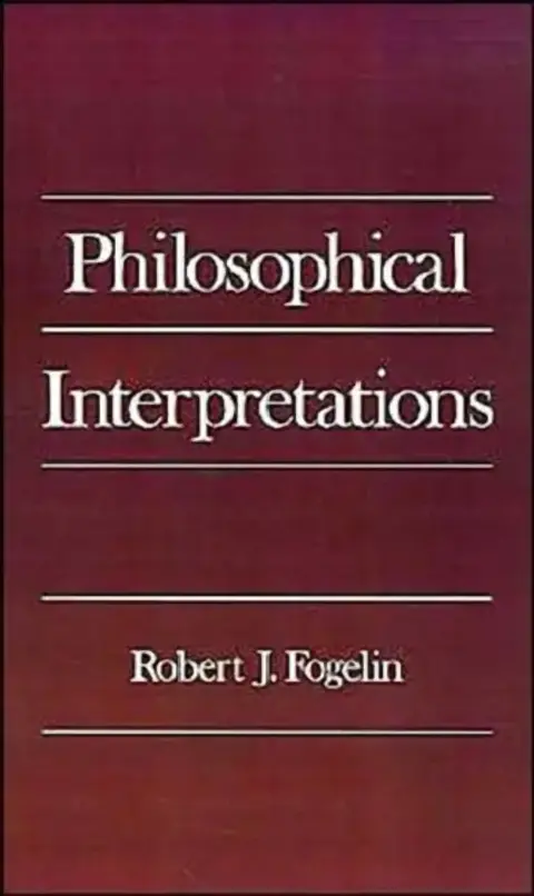Cover of Philosophical Interpretations