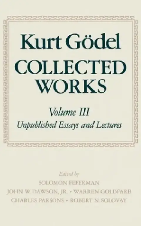 Cover of Collected Works