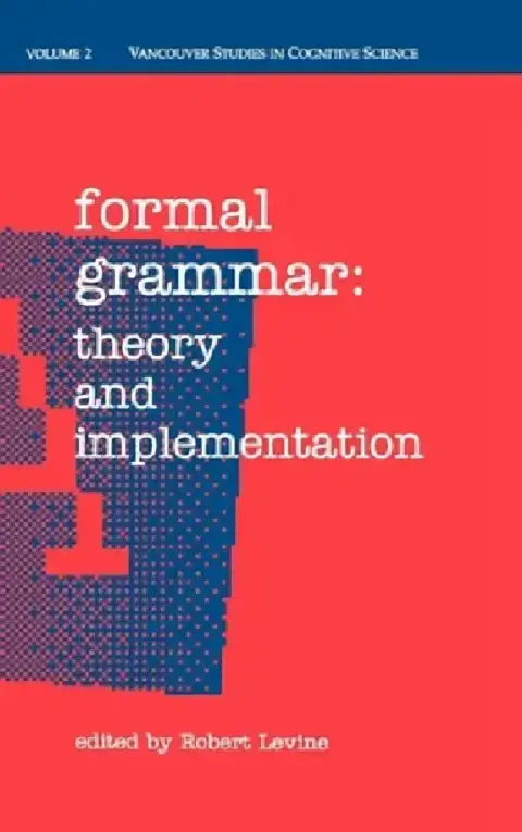 Cover of Formal Grammar