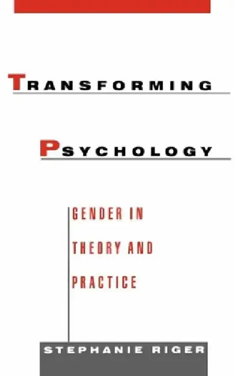 Cover of Transforming Psychology