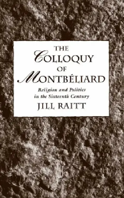Cover of The Colloquy of Montbeliard