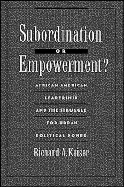 Cover of Subordination or Empowerment?