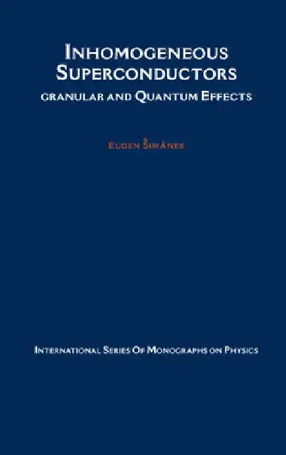 Cover of Inhomogeneous Superconductors