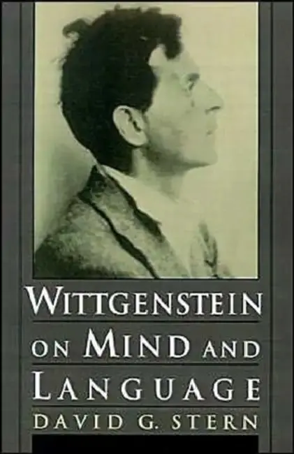 Cover of Wittgenstein on Mind and Language