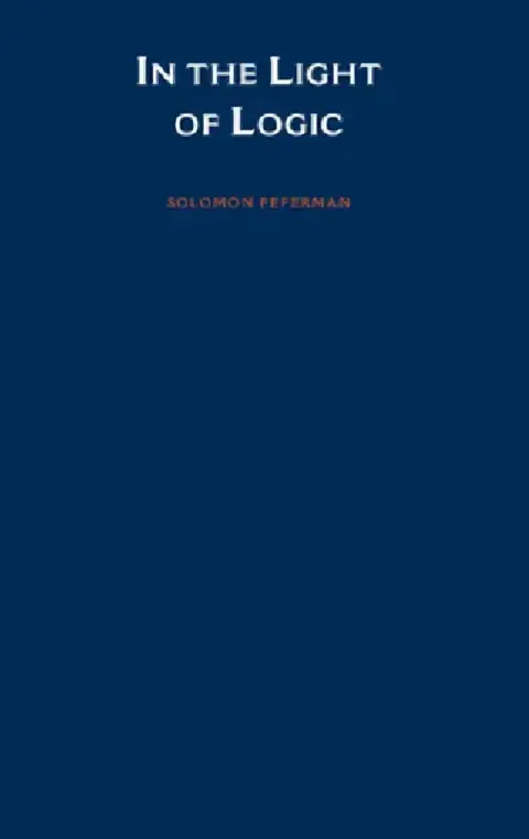 Cover of In the Light of Logic