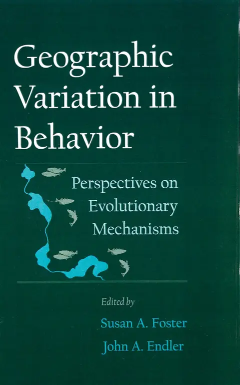 Cover of Geographic Variation in Behavior