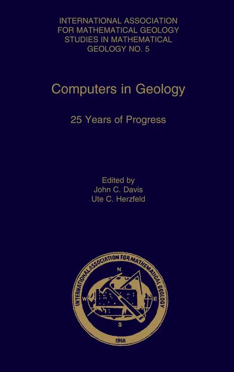 Cover of Computers in Geology-25 Years of Progress