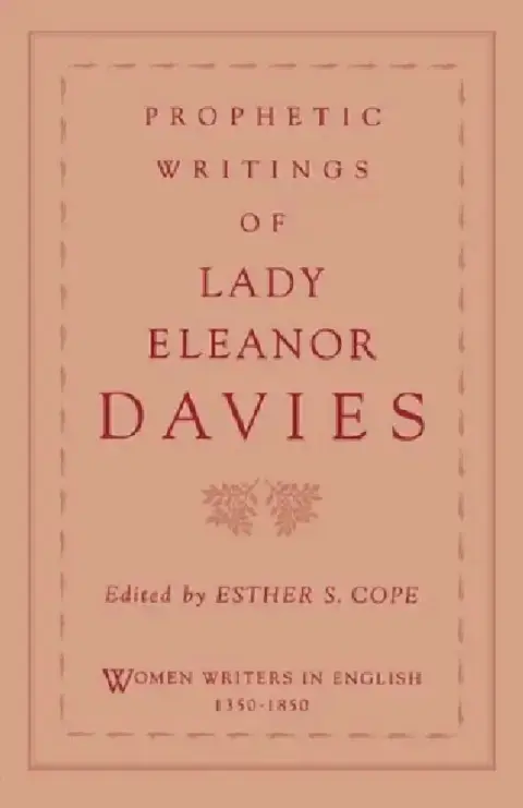 Cover of Prophetic Writings of Lady Eleanor Davies