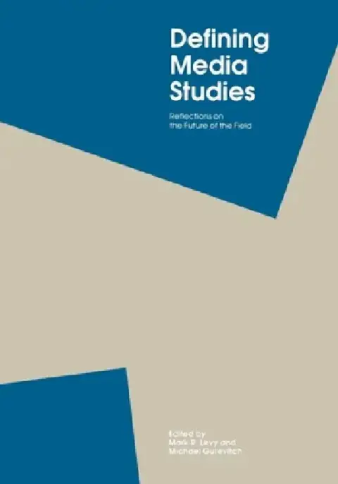 Cover of Defining Media Studies
