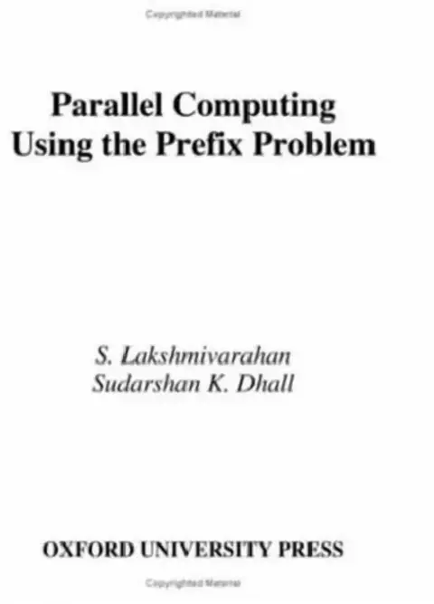 Cover of Parallel Computing Using Prefix Problem