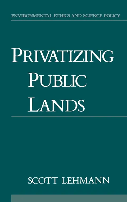 Cover of Privatizing Public Lands