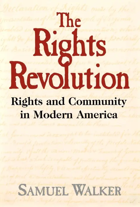 Cover of The Rights Revolution