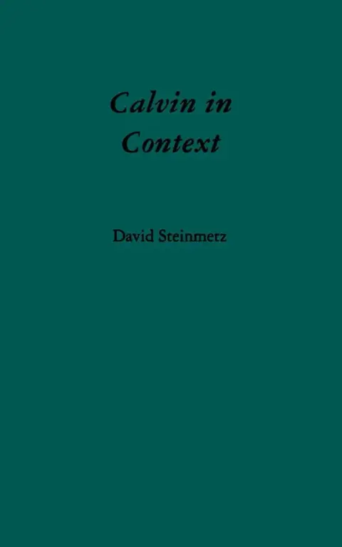 Cover of Calvin in Context
