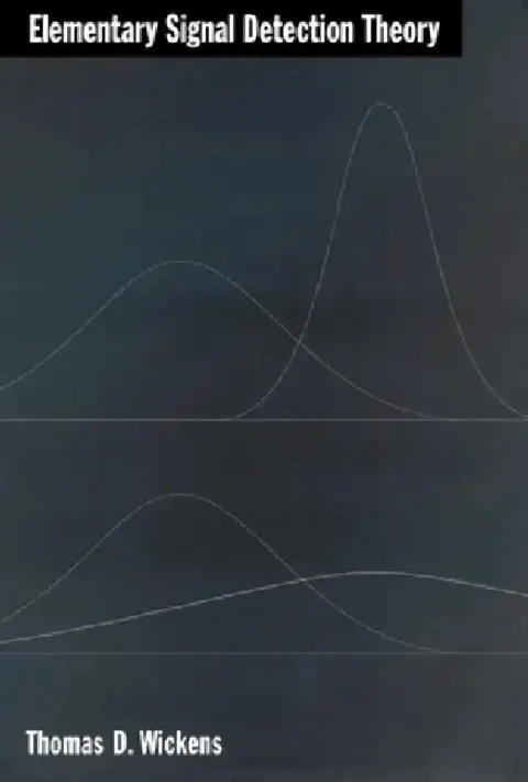 Cover of Elementary Signal Detection Theory