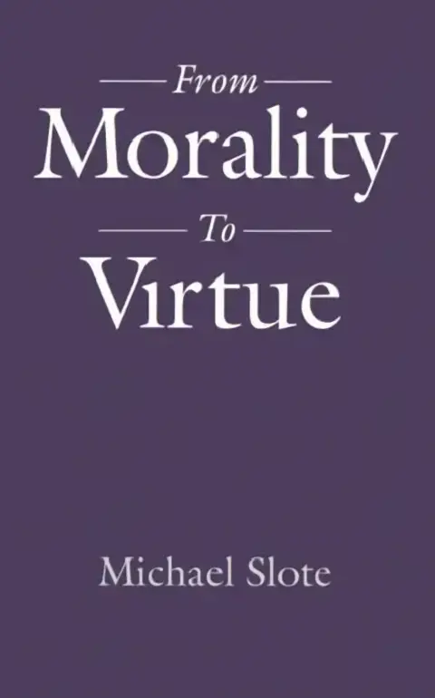 Cover of From Morality to Virtue