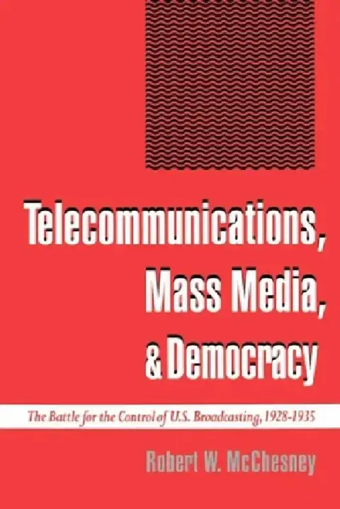 Cover of Telecommunications, Mass Media, and Democracy