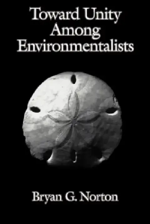 Cover of Toward Unity Among Environmentalists