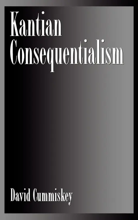 Cover of Kantian Consequentialism