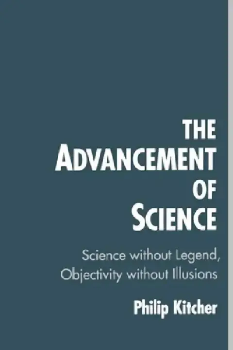 Cover of The Advancement of Science
