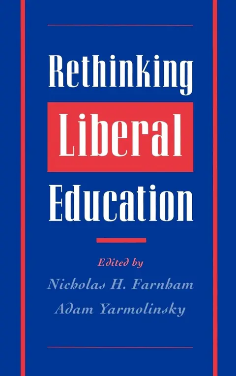 Cover of Rethinking Liberal Education